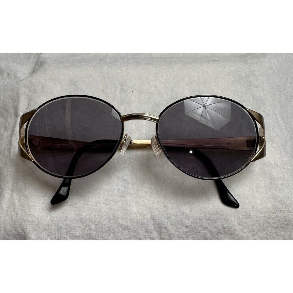 Yves Saint Laurent 6038‎ Y104 135 Sunglasses Gold Metal Frame Italy, FRAMES ONLY